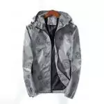 blousons veste versace collection hoodie medusa  gray